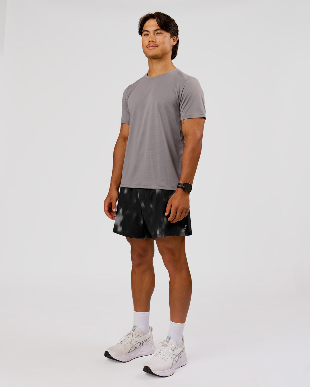 Man wearing Rep Training Tee - Storm Front | Model:George | Size:M - view 7