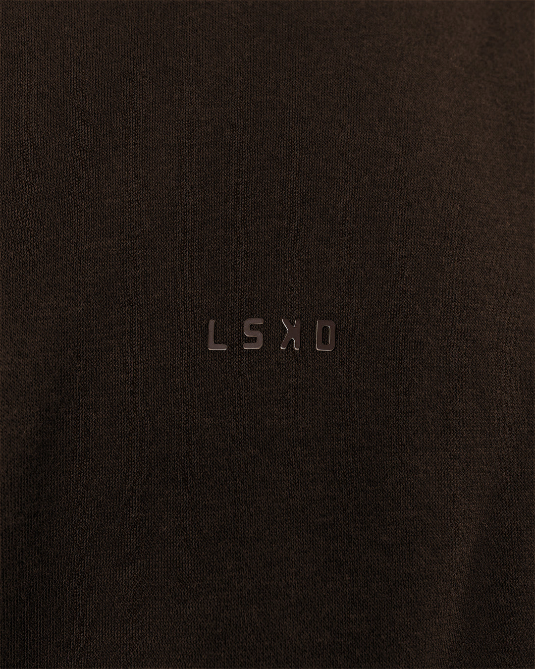 Man wearing Base Quarter Zip Sweater - Ground Coffee | Model:Leandro | Size:M - view 14