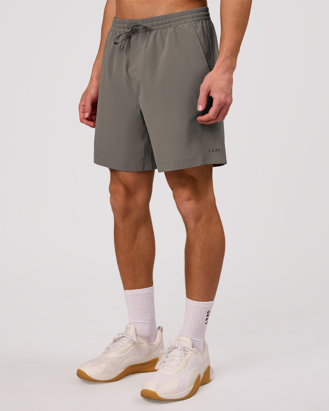 Man wearing Rep Movement 7" Training Short - Storm Front | Model:Leandro | Size:M - view 4