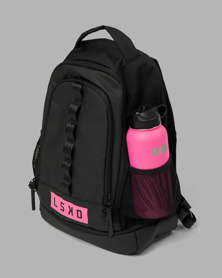 Rep Backpack - Black-Flamingo