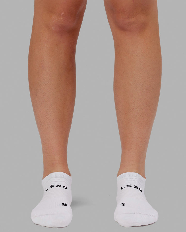 Rep Performance Ankle Socks - White
