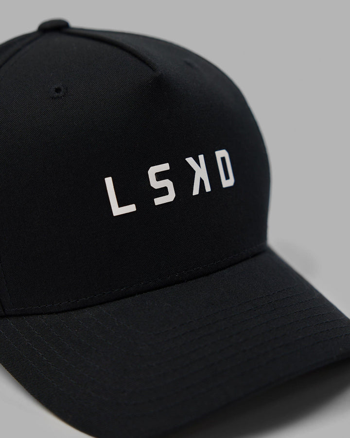 Structure Snapback Cap - Black-White