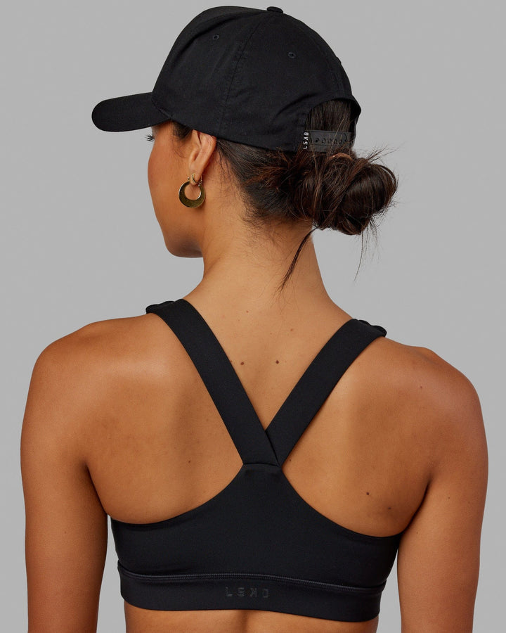 Structure Snapback Cap - Black-White