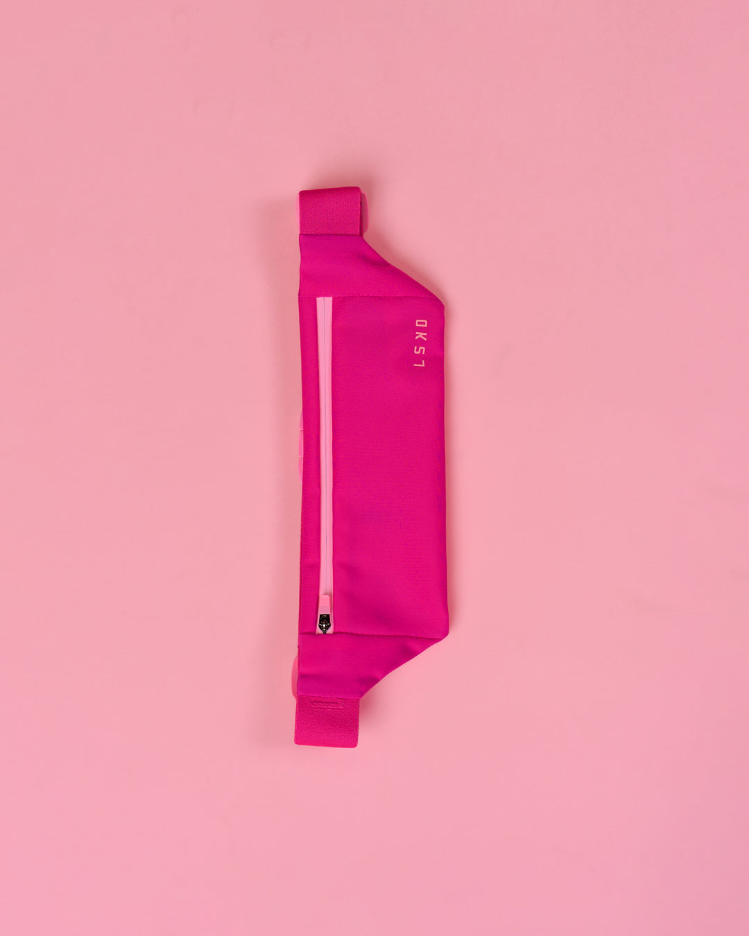 Studio image of Accelerate Run Belt - Ultra Pink-Pink Rose - view 2
