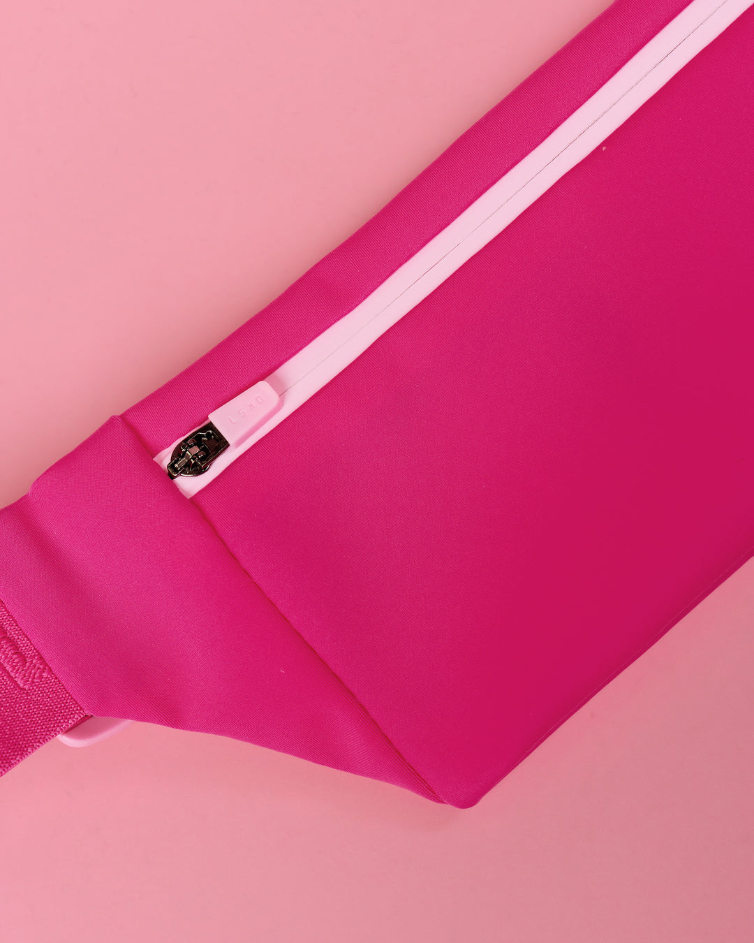 Studio image of Accelerate Run Belt - Ultra Pink-Pink Rose - view 6