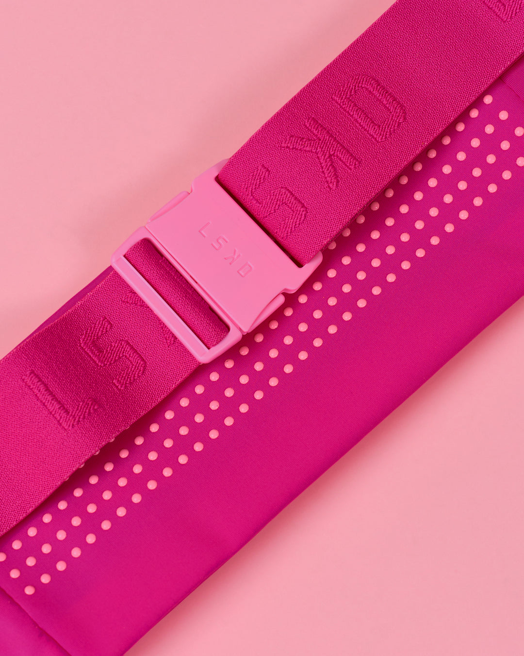 Studio image of Accelerate Run Belt - Ultra Pink-Pink Rose - view 8