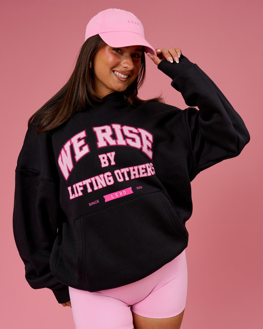Studio image of All Day Cap - Ultra Pink - view 5