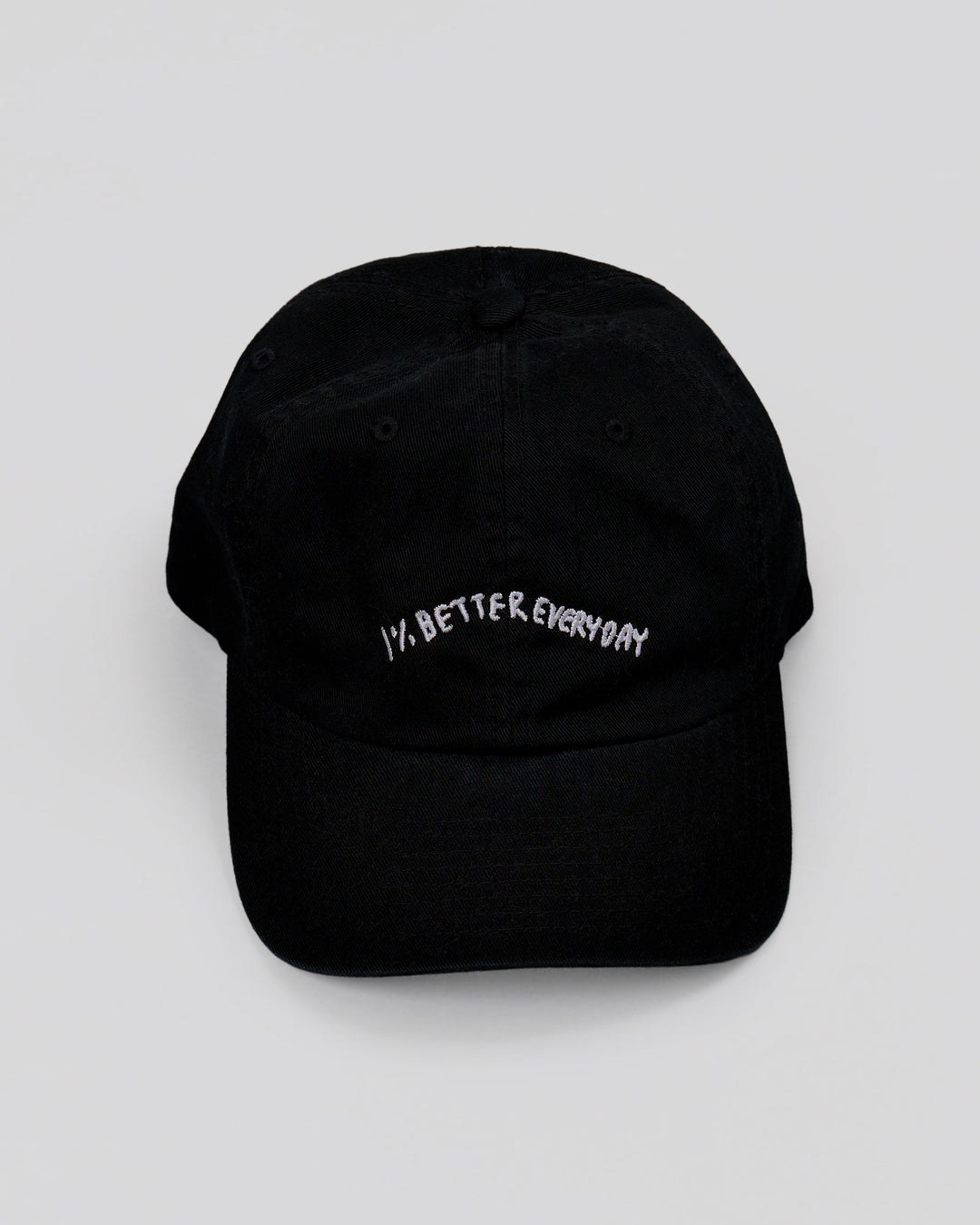 Studio image of Andrew J. Steele x LSKD Cap - Black Washed-White - view 1