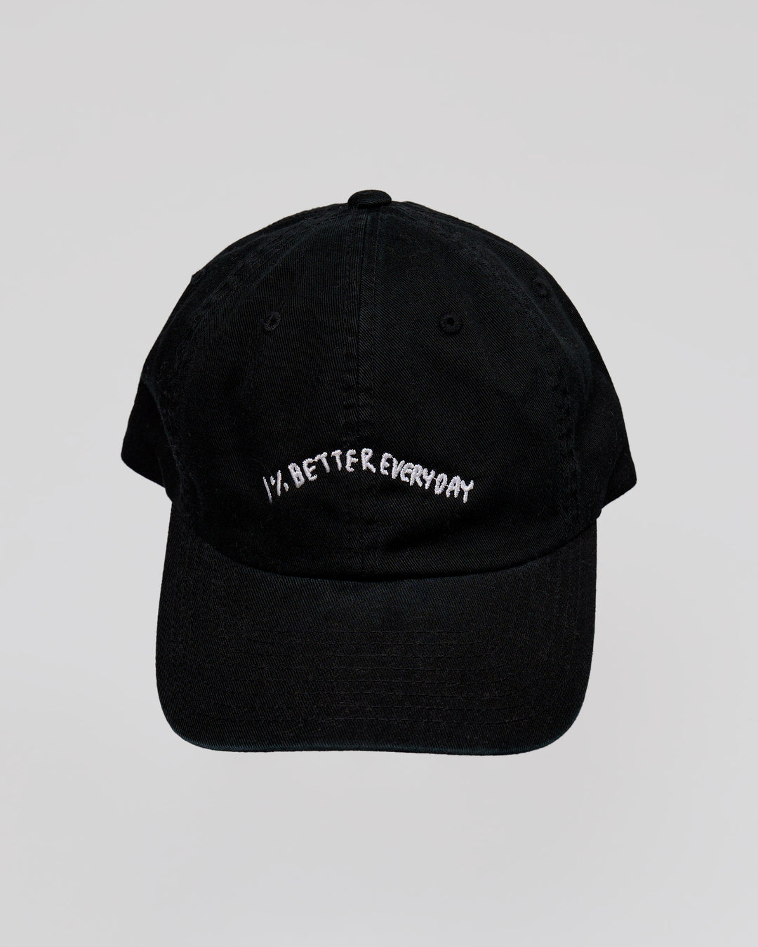 Studio image of Andrew J. Steele x LSKD Cap - Black Washed-White - view 3