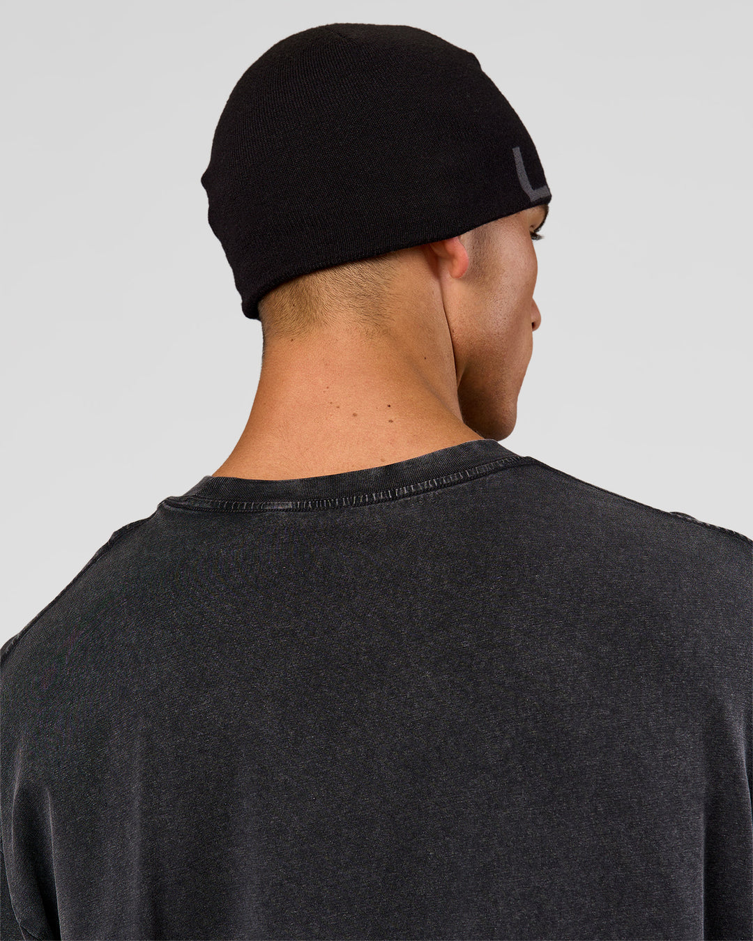 Studio image of Base Beanie - Black - view 7