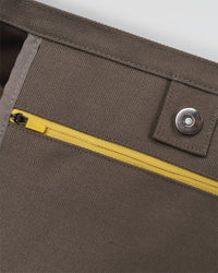 Studio image of Everywhere Canvas Tote - Walnut Grey-Lemon | Thumbnail Index: 9