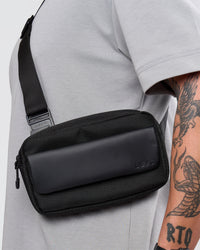 Studio image of Functional Training Crossbody Bag - Black | Thumbnail Index: 9