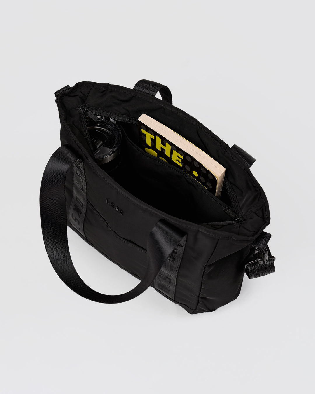 Studio image of Go-To Mini Tote - Black - view 2
