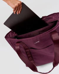 Studio image of Go-To Tote - Cherry Lacquer | Thumbnail Index: 1