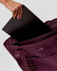 Studio image of Go-To Tote - Cherry Lacquer | Thumbnail Index: 10