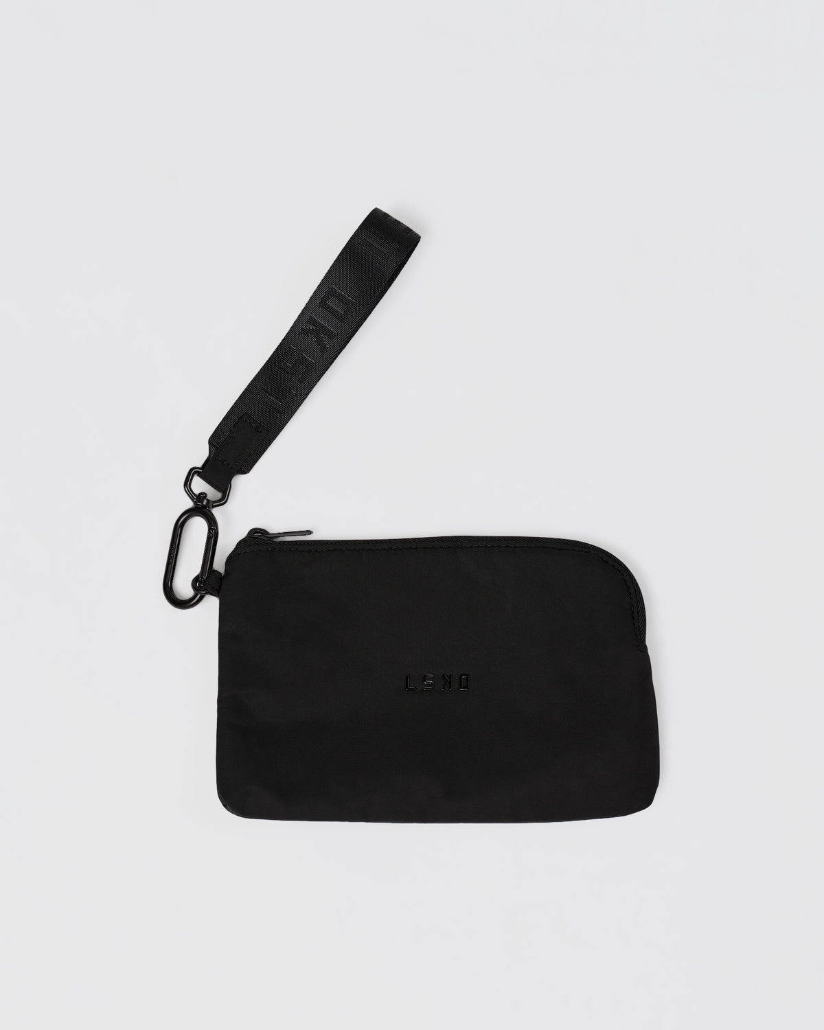 Studio image of Go-To Wristlet Pouch Large - Black