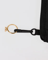 Studio image of Go-To Wristlet Pouch Large - Black | Thumbnail Index: 2