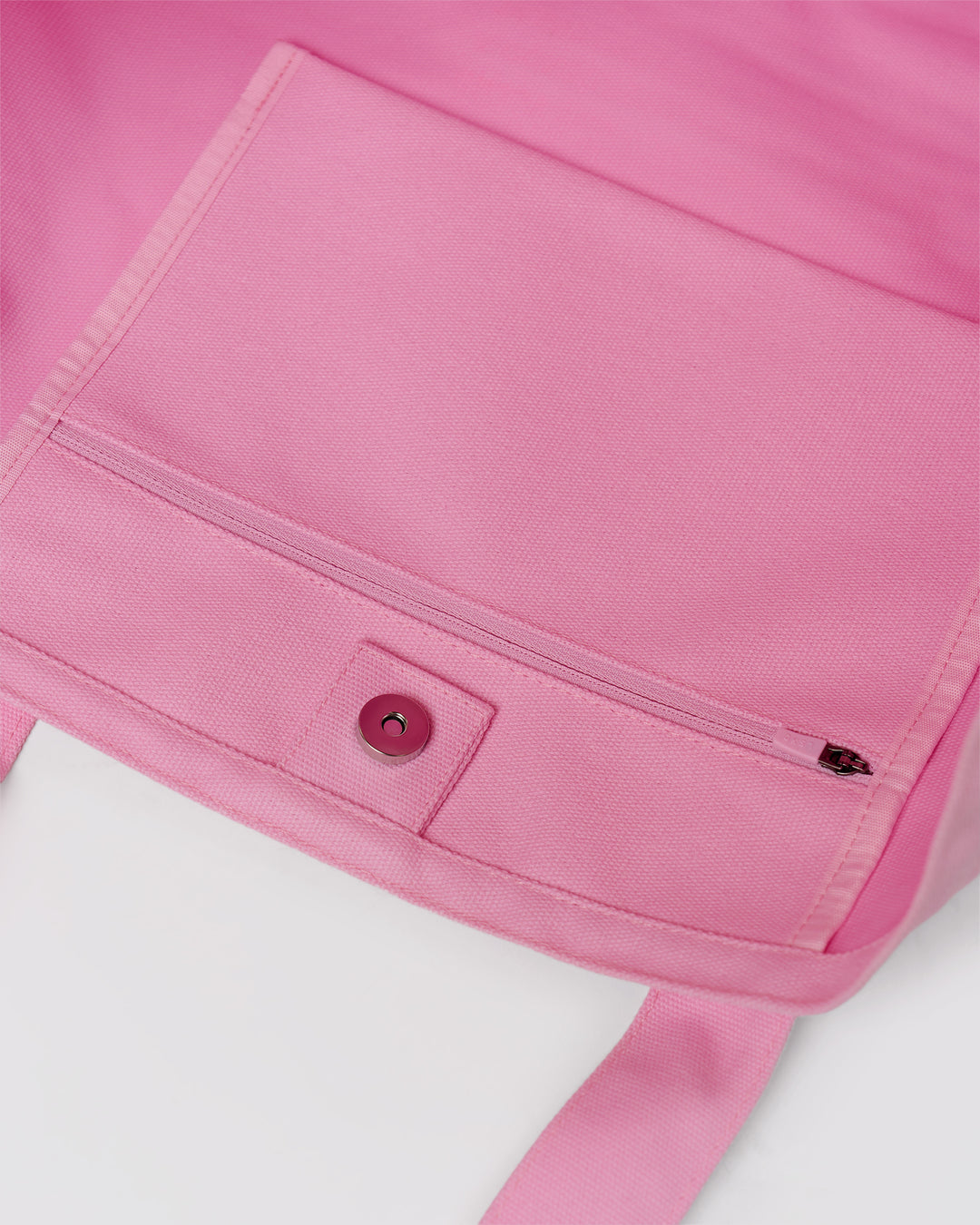 Studio image of Hold It All Canvas Tote - Hot Pink-Ombre - view 2