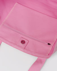 Studio image of Hold It All Canvas Tote - Hot Pink-Ombre | Thumbnail Index: 1