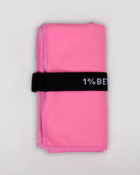 Studio image of Perform Microfibre Lightweight Towel Small - Pink Rose | Thumbnail Index: 3