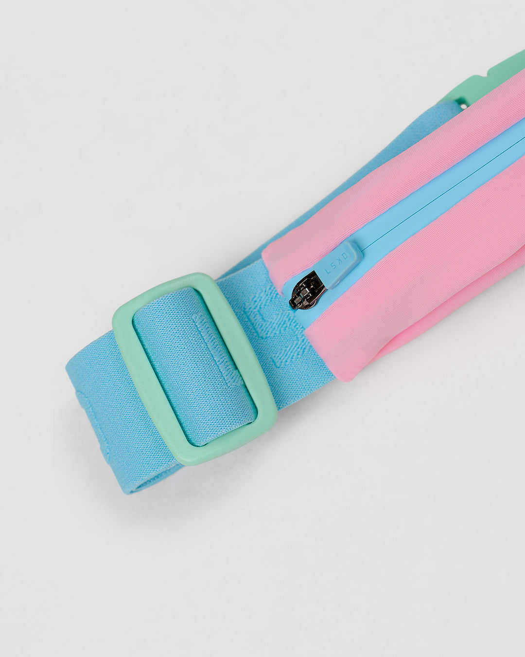 Studio image of Rep Run Belt 2.0 - Pink Rose-Baltic Sea - view 4