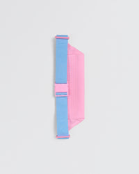 Studio image of Accelerate Run Belt - Pink Rose-Open Air | Thumbnail Index: 2