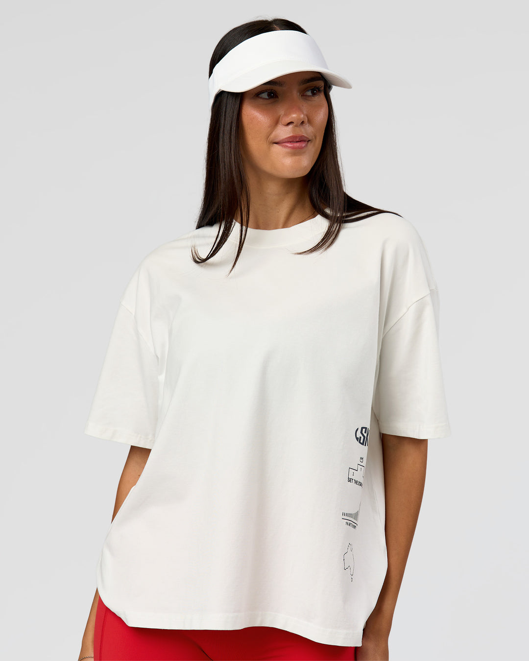 Studio image of Unstoppable Visor - White - view 6