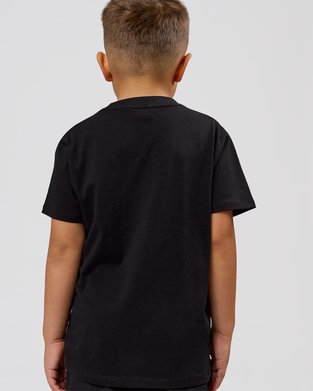 Studio image of VS6 1% Better Kids FLXCotton Tee - Black-White - view 2