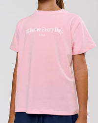 Studio image of VS6 1% Better Kids FLXCotton Tee - Marshmallow | Thumbnail Index: 3