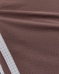 Woman wearing Accelerate 3" Force Mid-Rise Running Short - Cocoa Powder | Model:Bianca | Size:S | Thumbnail Index: 5