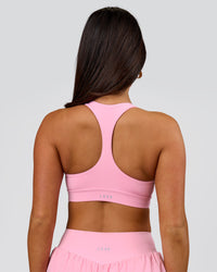 Woman wearing Flow Sports Bra - Pink Rose | Model:Bianca | Size:S | Thumbnail Index: 5