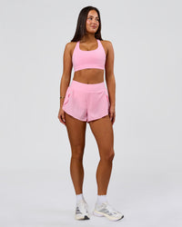 Woman wearing Flow Sports Bra - Pink Rose | Model:Bianca | Size:S | Thumbnail Index: 9