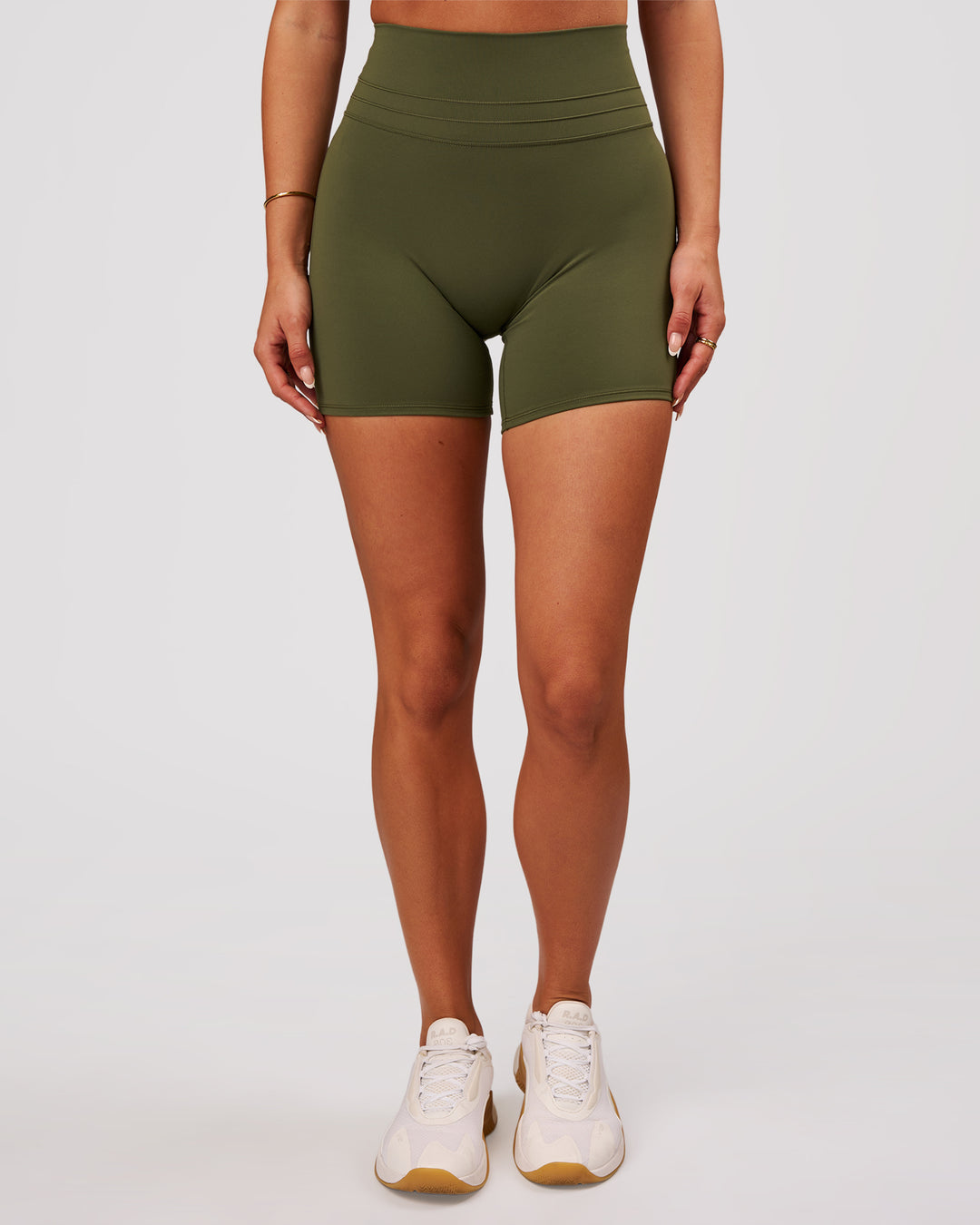 Luxe V-Contour High-Rise 6" Short - Pure Olive - view 7