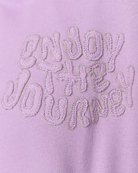 Woman wearing MVP Elite French Terry Hoodie - Pale Lilac | Model:Bianca | Size:S | Thumbnail Index: 15