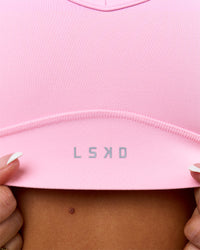 Woman wearing Stamina Amplify Sports Bra - Pink Rose | Model:Bianca | Size:S | Thumbnail Index: 7