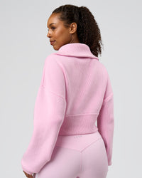 Woman wearing Fierce Knitted Cardigan - Marshmallow-White | Model:Jordan | Size:S | Thumbnail Index: 15