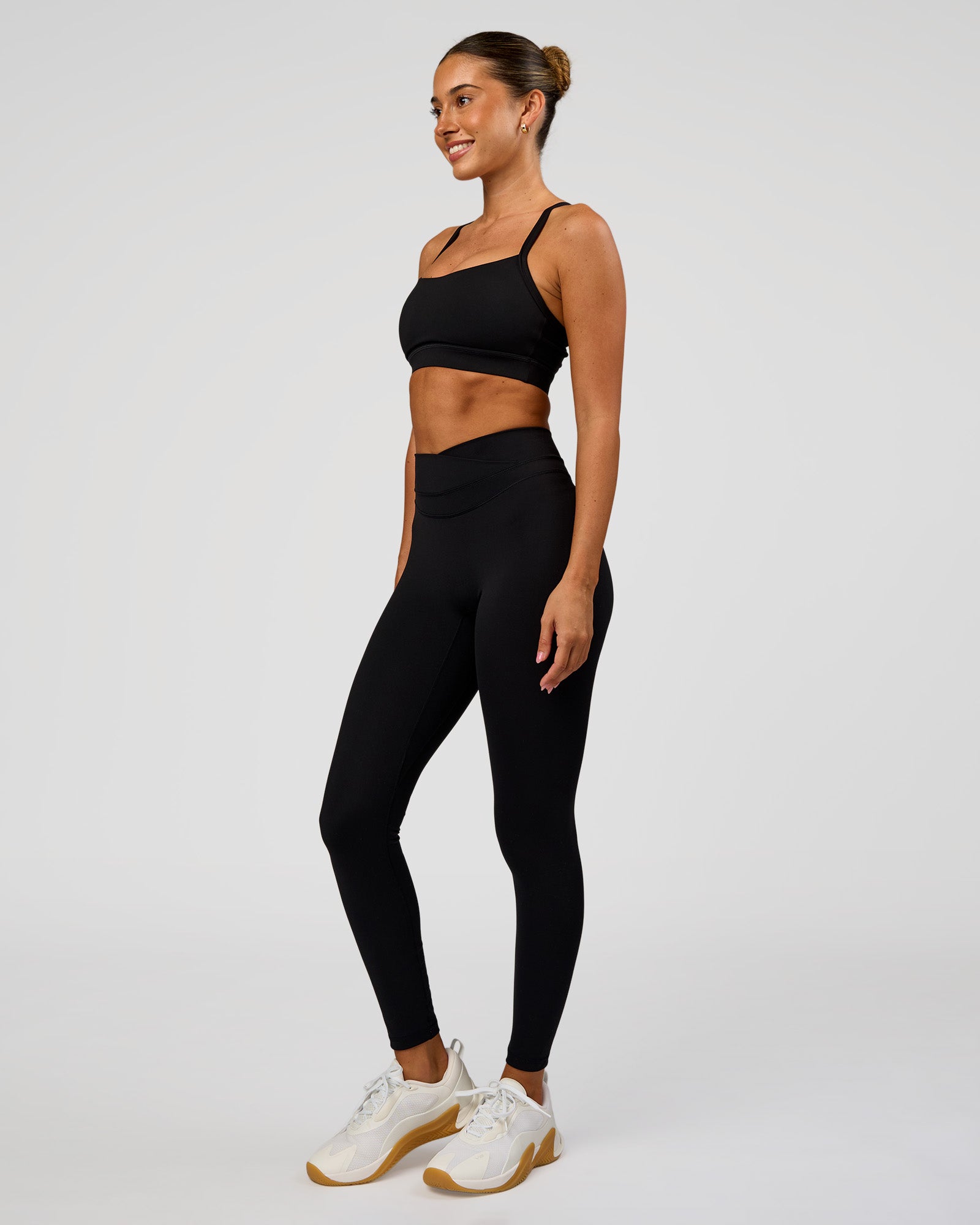 Solstice High-Rise Full Length Legging - Black | LSKD