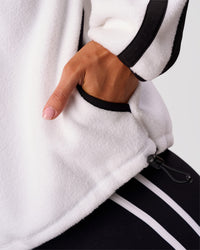 Woman wearing Expedition Pop Over - White-Black | Model:Charli | Size:XS | Thumbnail Index: 6