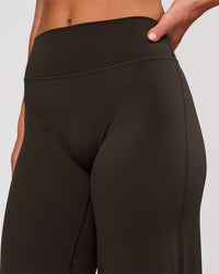 Woman wearing Elixir High-Rise Petite Pant - Ground Coffee | Model:Issy | Size:XS | Thumbnail Index: 5