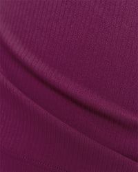 Woman wearing Horizon Long Sleeve Tee - Plum Caspia | Model:Issy | Size:XS | Thumbnail Index: 8