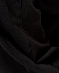 Woman wearing MVP Elite Terry Wide Leg Pant - Black-White | Model:Issy | Size:XS | Thumbnail Index: 9