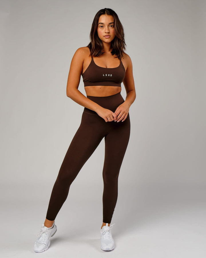 Elixir 7/8 Length Tight - Chocolate