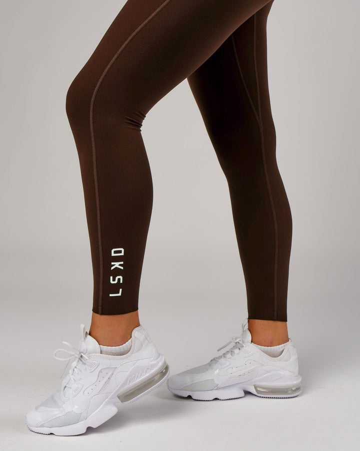 Elixir 7/8 Length Tight - Chocolate