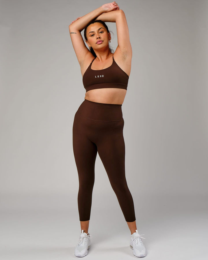 Elixir 7/8 Length Tight - Chocolate