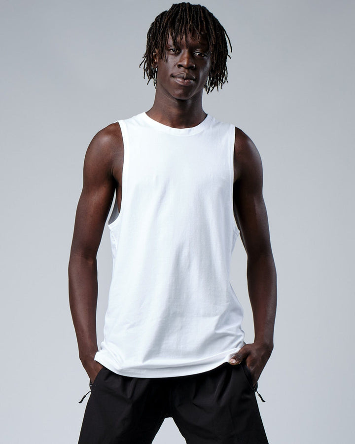 Rival FLXCotton Training Fit Tank - White