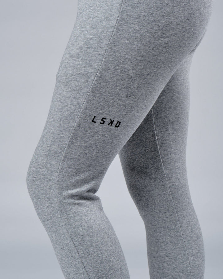 Unisex Rival FLXFleece Track Pants - Lt Grey Marl