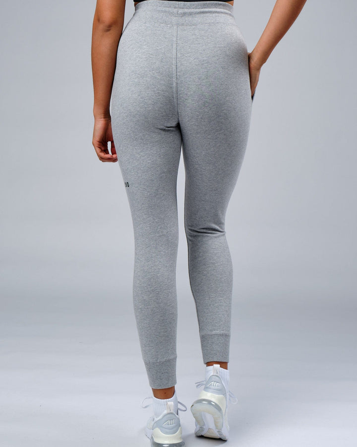 Unisex Rival FLXFleece Track Pants - Lt Grey Marl