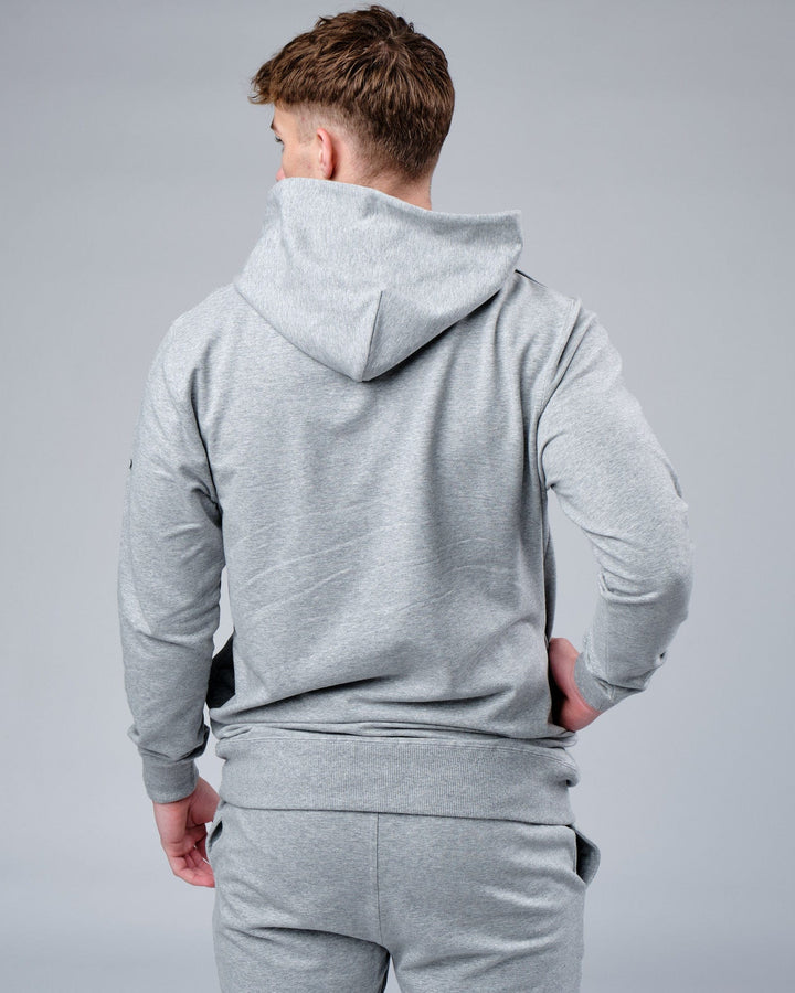 Unisex Rival FLXFleece Training Fit Hoodie - Lt Grey Marl