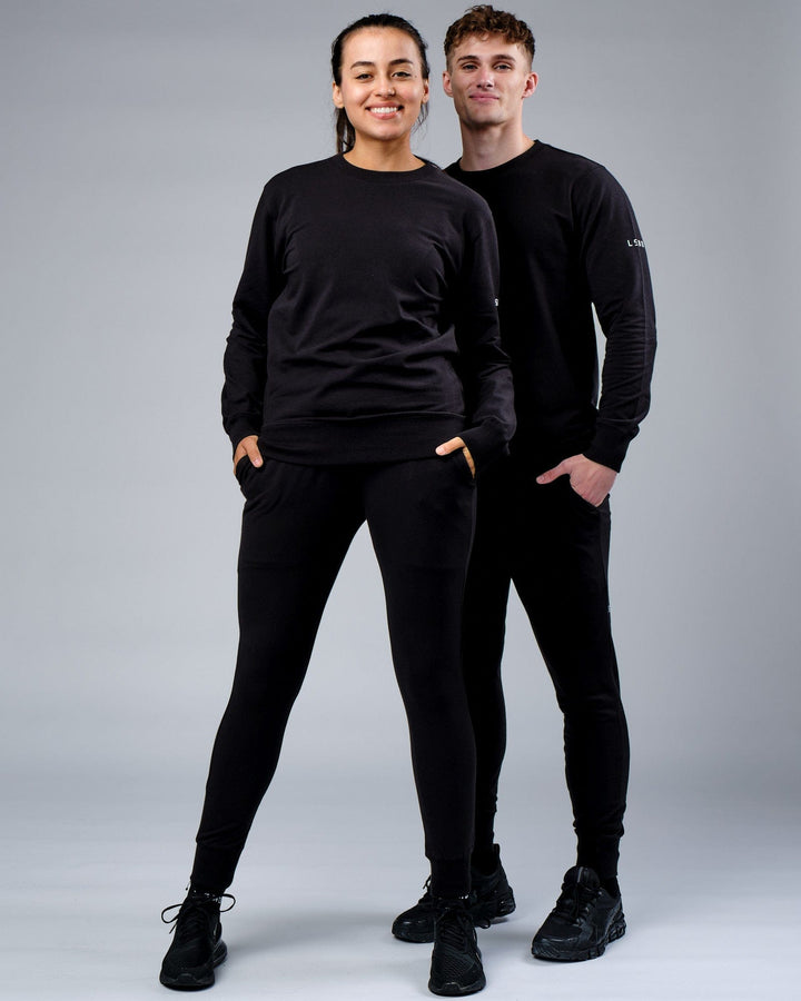 Unisex Rival FLXFleece Track Pants - Black