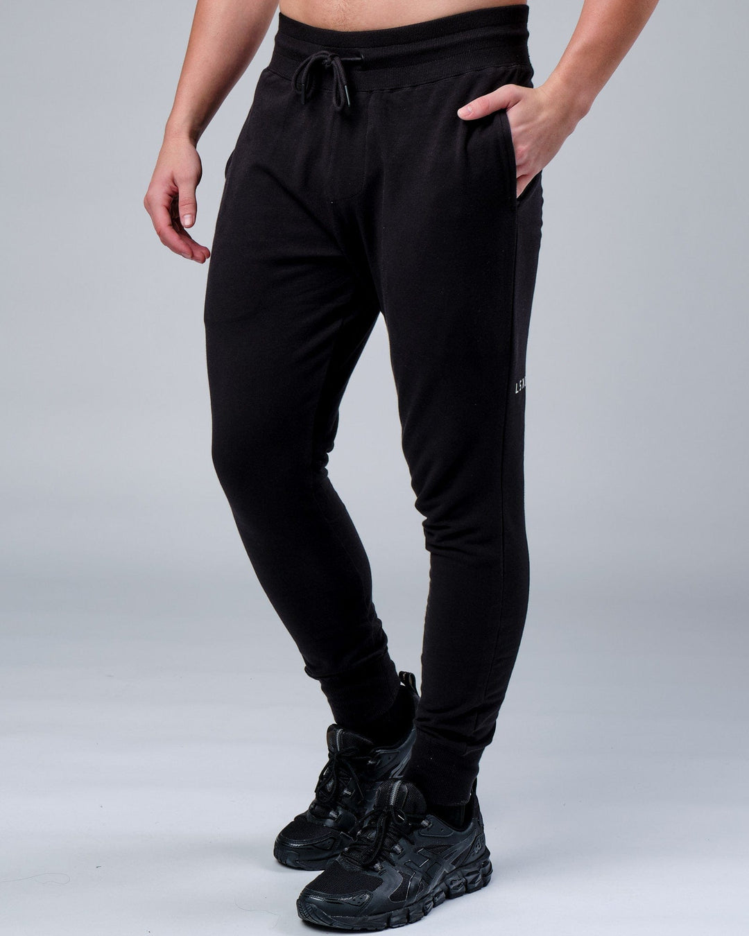 Unisex Rival FLXFleece Track Pants - Black